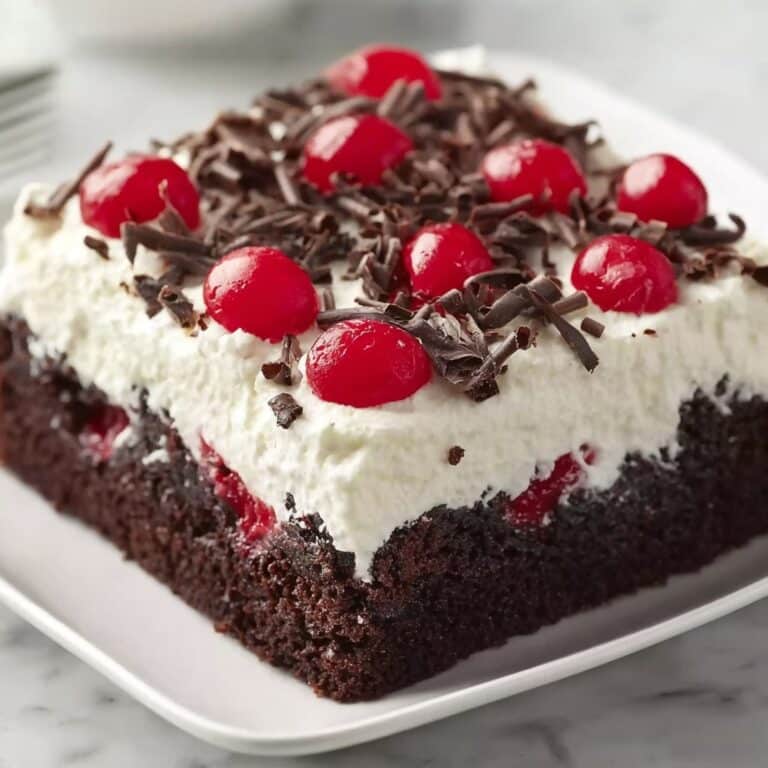 Black Forest Poke Cake Recipe
