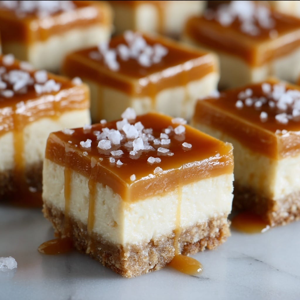 Dulce de Leche Cheesecake Bars Recipe - Recipe Image