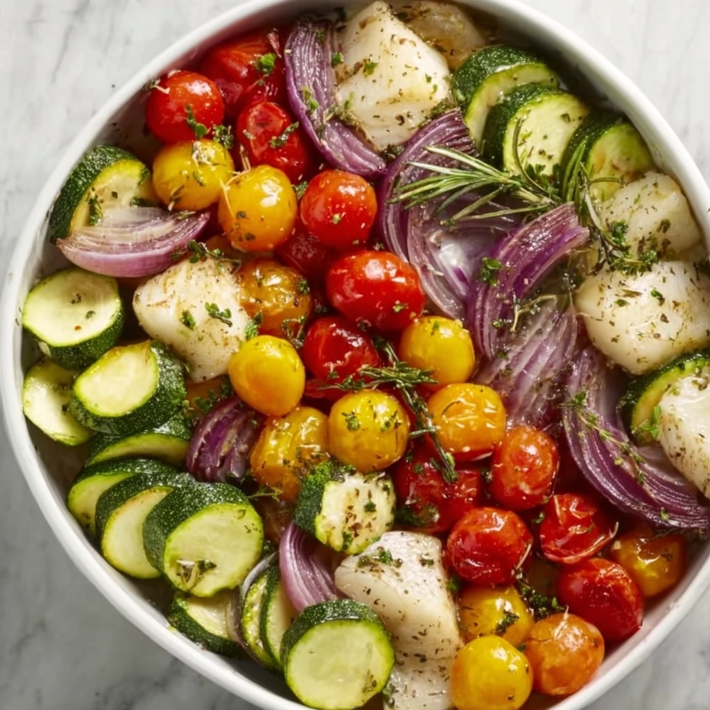 Sheet Pan Tomato and Artichoke Chicken Recipe - Recipe Image