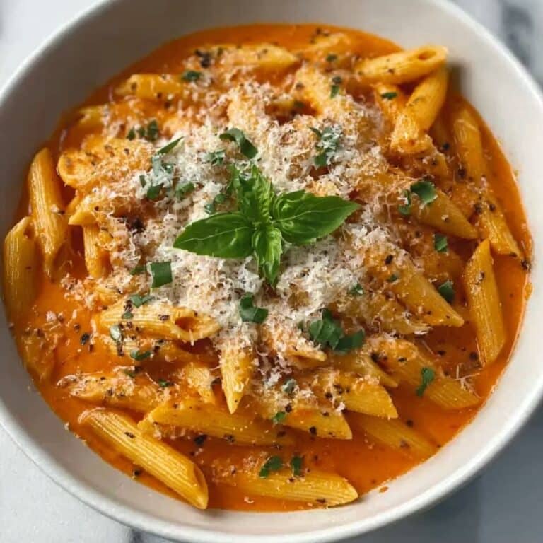 Creamy Tomato Garlic Pasta Recipe