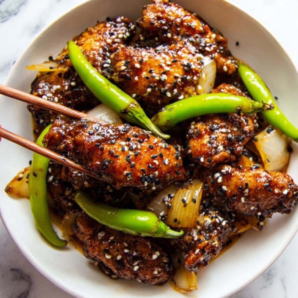 Black Pepper Chicken Stir-Fry Recipe - Recipe Image