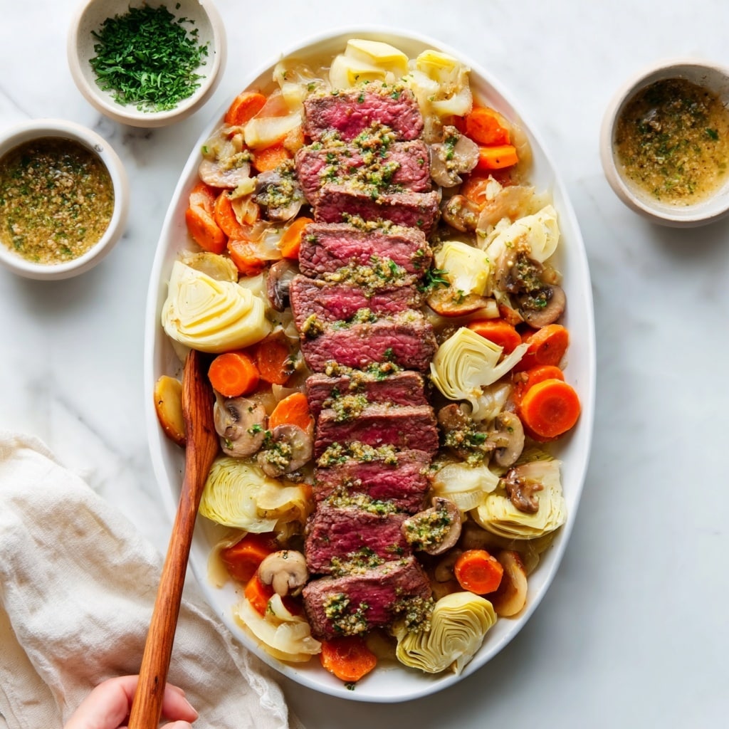 Slow Cooker Corned Beef and Cabbage Recipe - Recipe Image