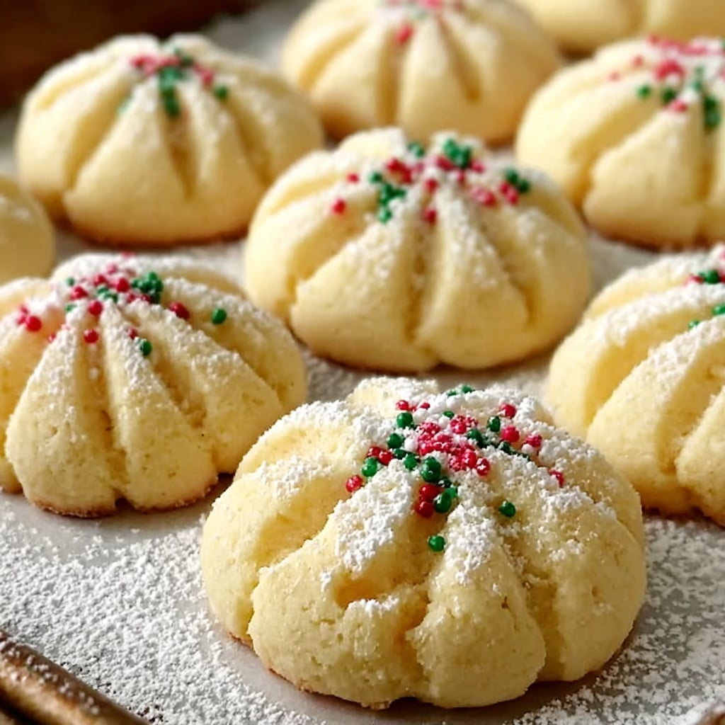 Whipped Shortbread Cookies Recipe - Recipe Image