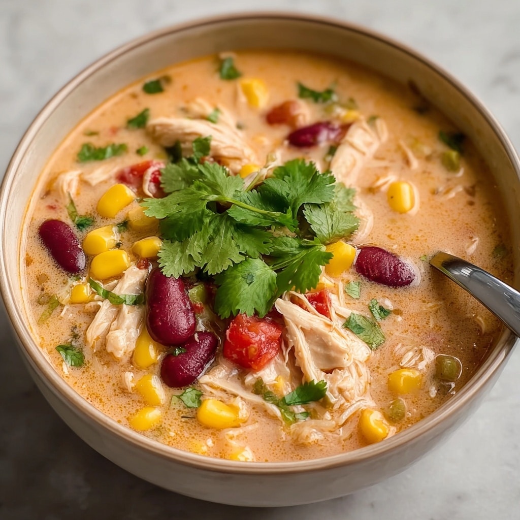 Slow Cooker White Chicken Chili Recipe