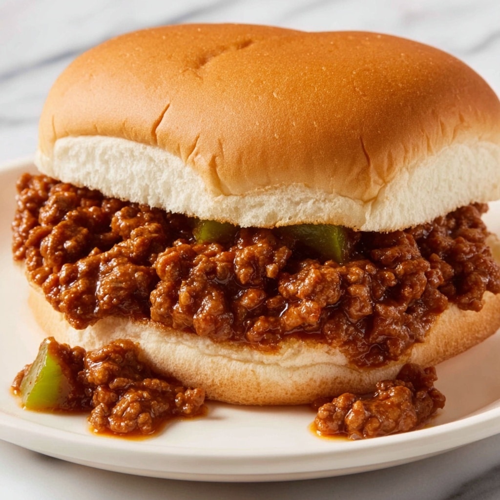 Easy Homemade Sloppy Joe Recipe - Recipe Image