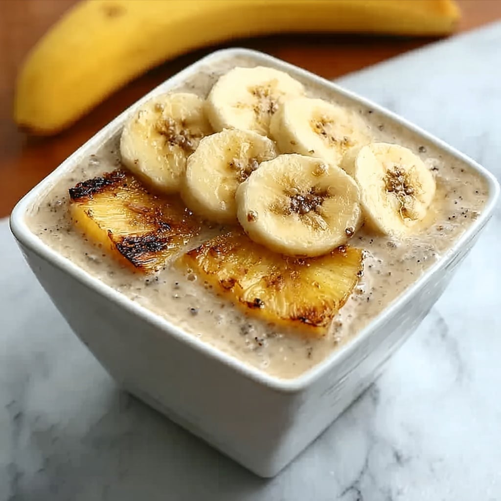 Tropical Pineapple and Banana Smoothie Recipe