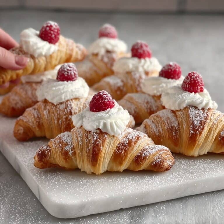 Cream Horns with Whipped Cream Filling Recipe