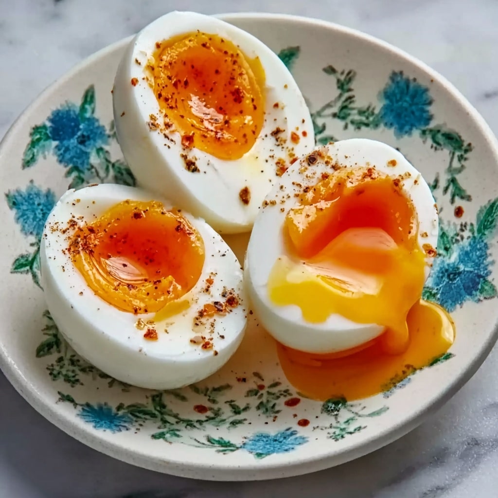 Turkish Eggs (Cilbir) with Spiced Butter and Fresh Herbs Recipe - Recipe Image