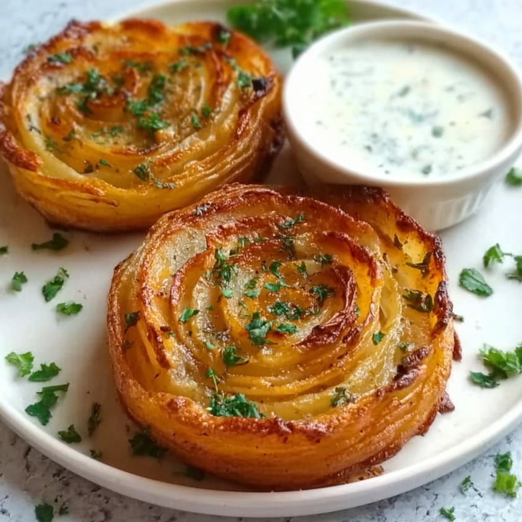 Oven Roasted Garlic Cabbage Steaks Recipe - Recipe Image