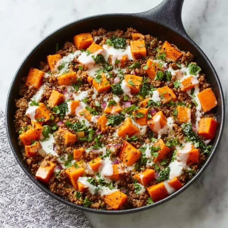 Ground Turkey Sweet Potato Skillet Recipe