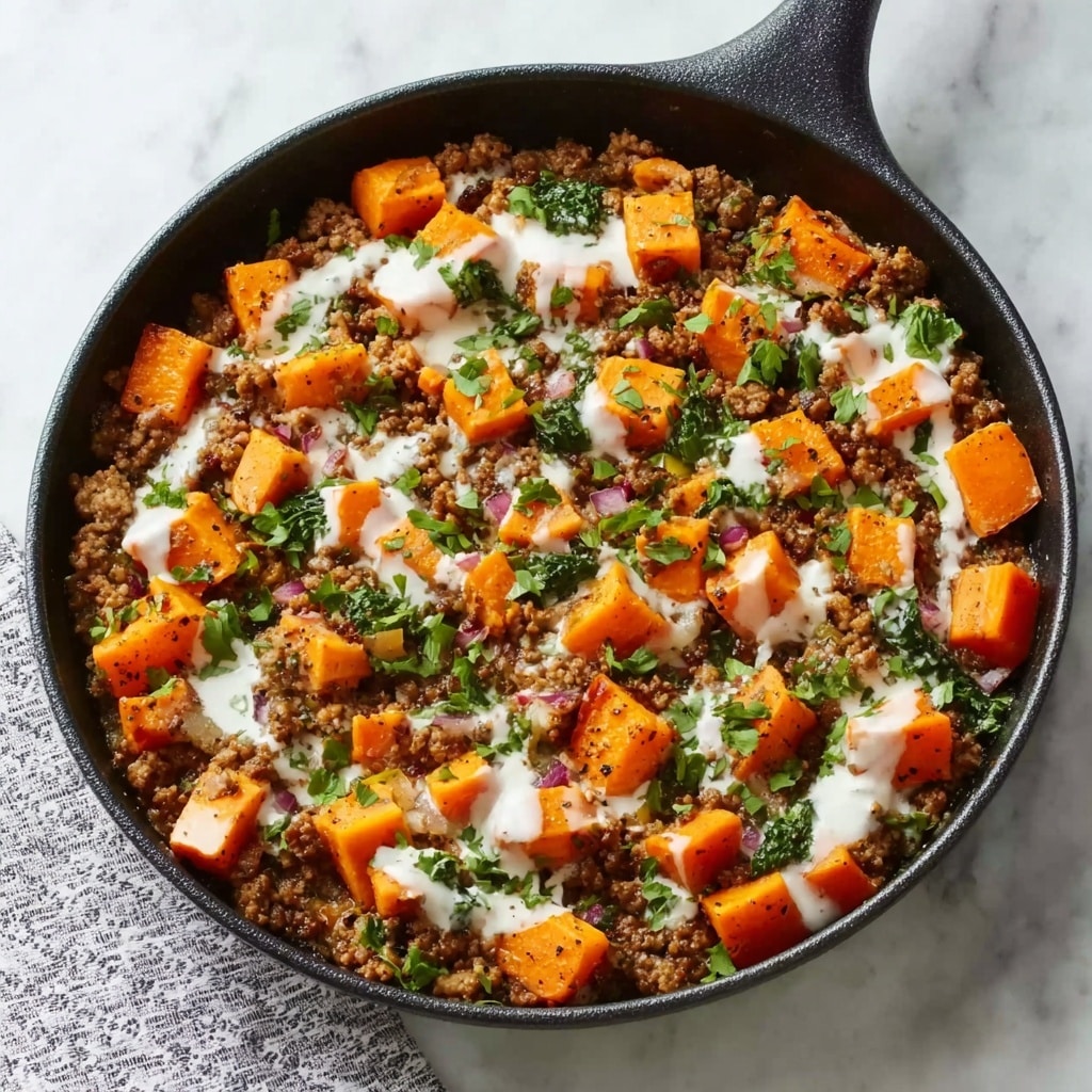 Ground Turkey Sweet Potato Skillet Recipe - Recipe Image