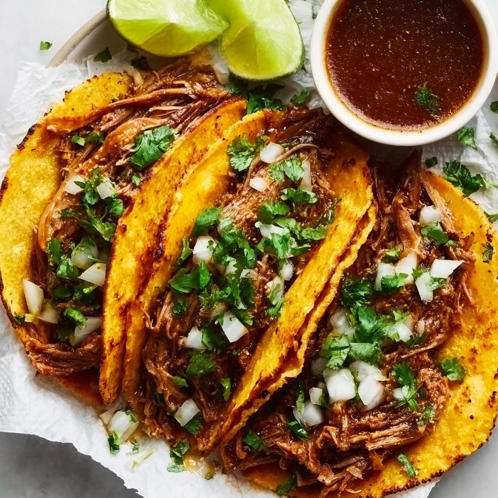 Birria Tacos with Homemade Consommé Recipe