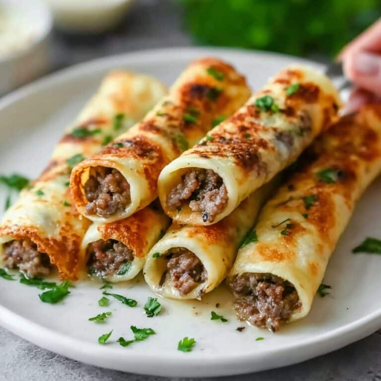 Delicious Keto Philly Cheesesteak Roll Ups Recipe