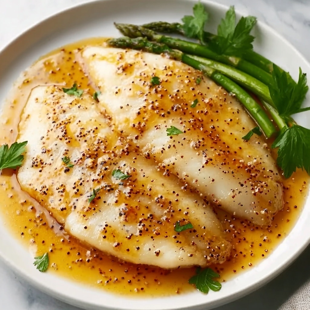 Baked Cod with Orange Beurre Blanc Recipe - Recipe Image