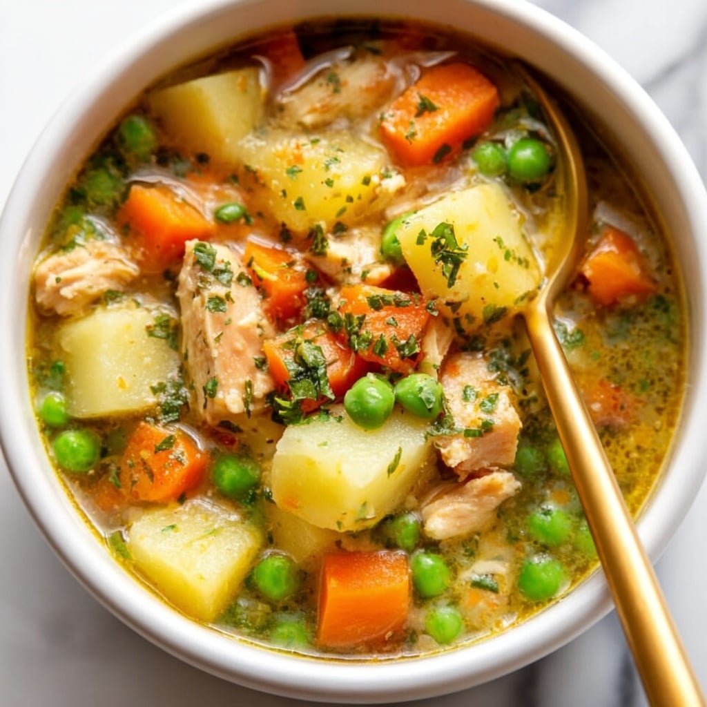 Crockpot Chicken Vegetable Soup Recipe - Recipe Image