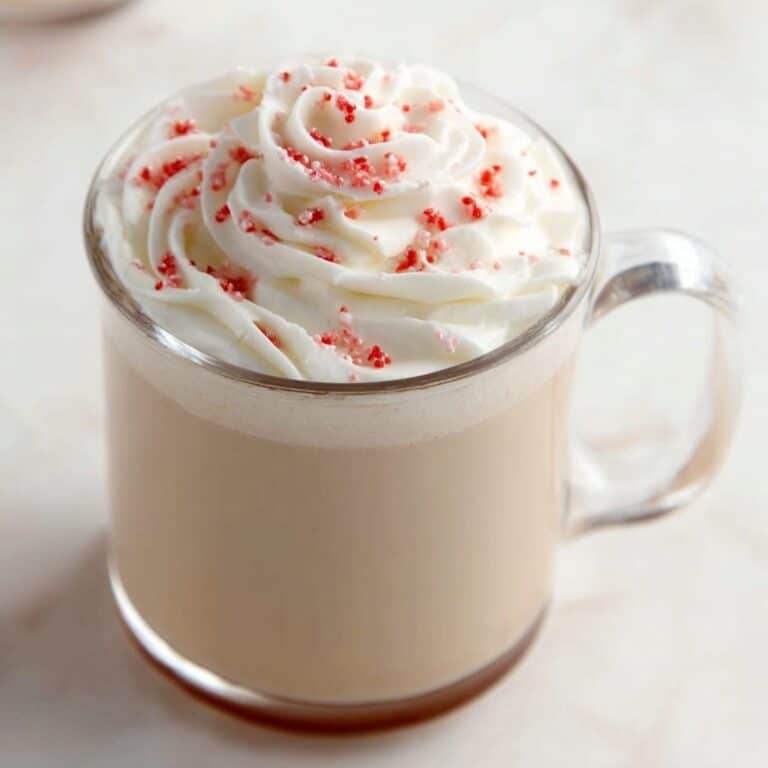 Peppermint White Hot Chocolate Recipe