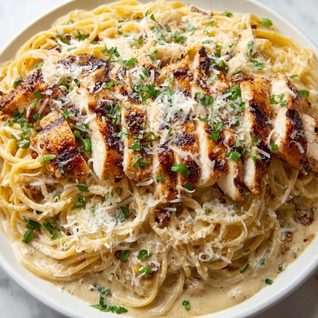 Creamy Sun-Dried Tomato and Spinach Chicken Pasta Recipe - Recipe Image