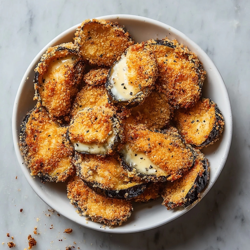 Crispy Eggplant Katsu: Guilt-Free Fried or Baked Delight Recipe - Recipe Image