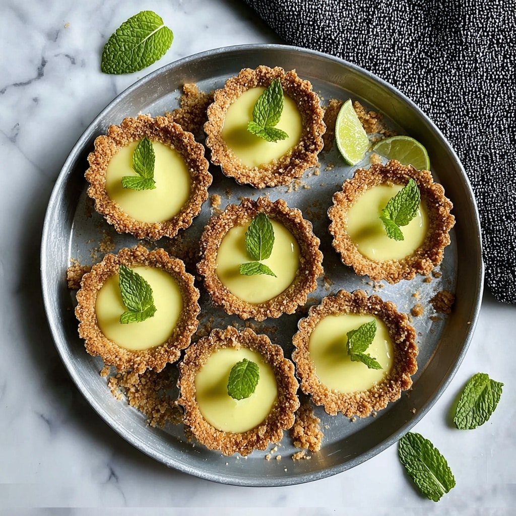 Lime, Mint and Rum Tarts: A Refreshing Twist on Dessert Recipe - Recipe Image