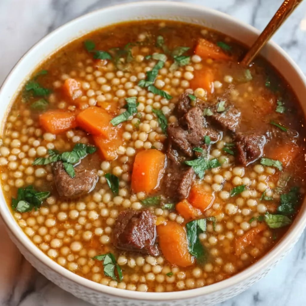 Beef Barley Soup Recipe - Recipe Image