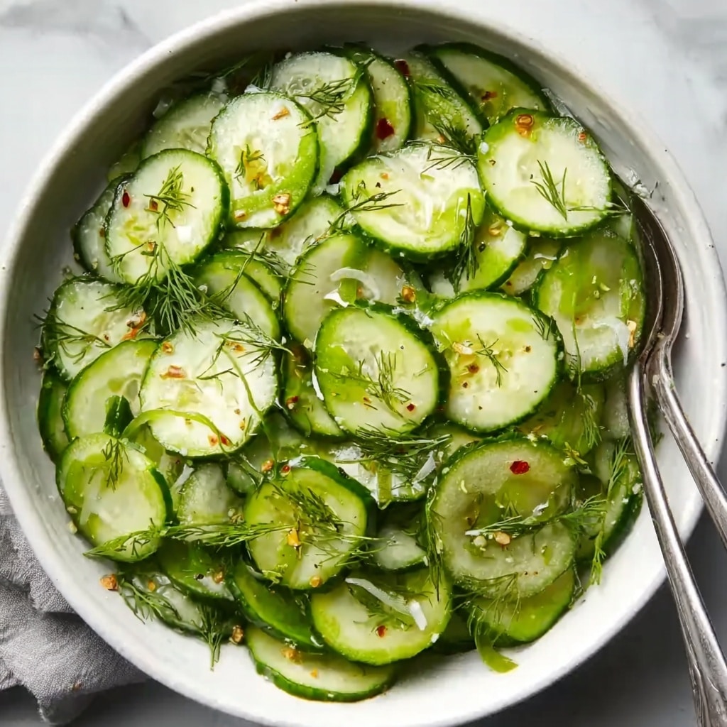 Cucumber Dill Salad Recipe