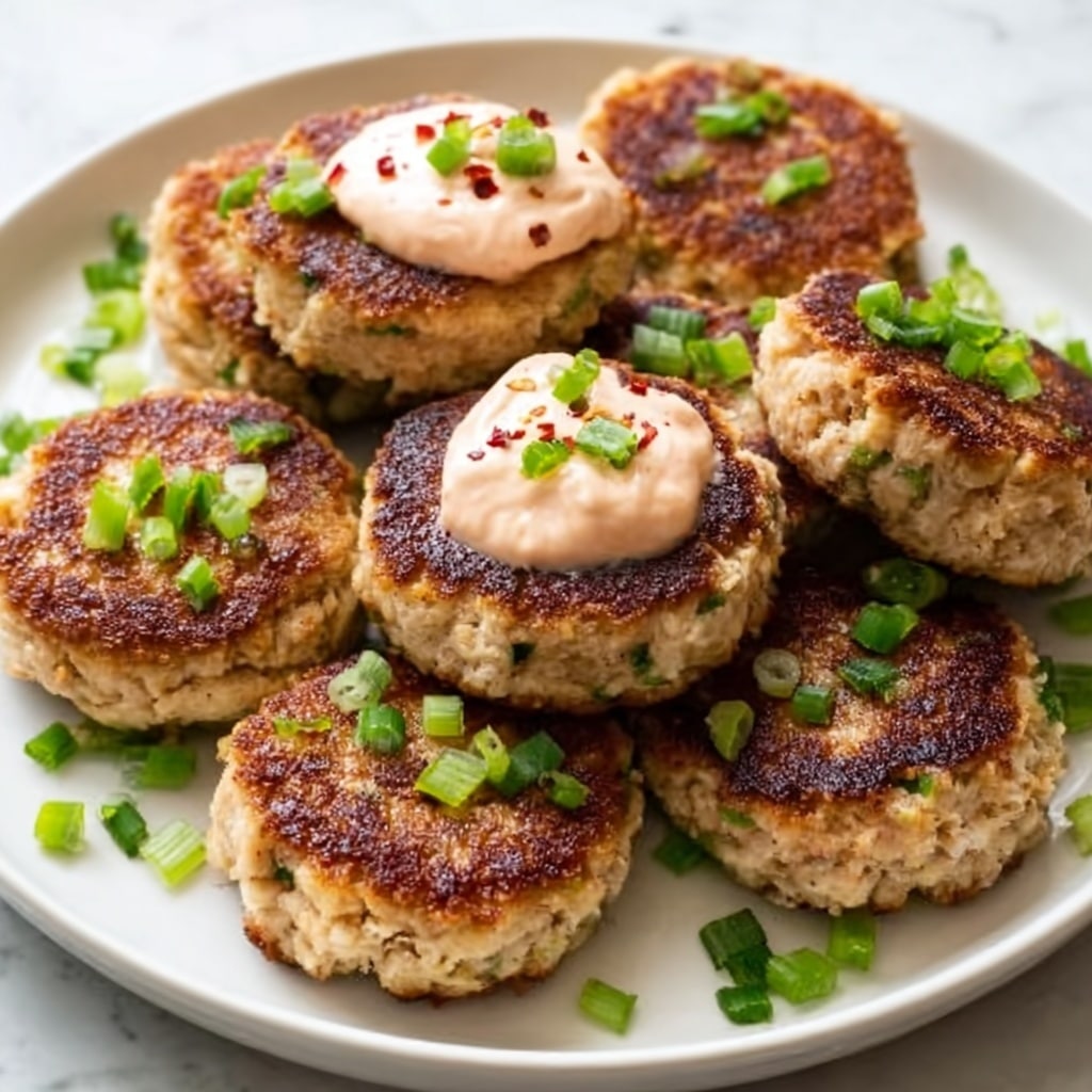 Asian Tuna Cakes with Spicy Mayo Recipe - Recipe Image