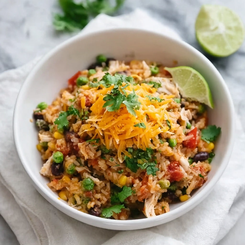 Instant Pot Weeknight Chicken and Rice Burrito Bowls Recipe