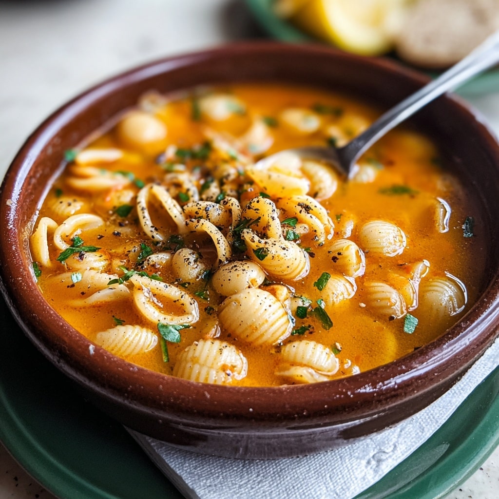 Mexican Sopa de Conchas Recipe