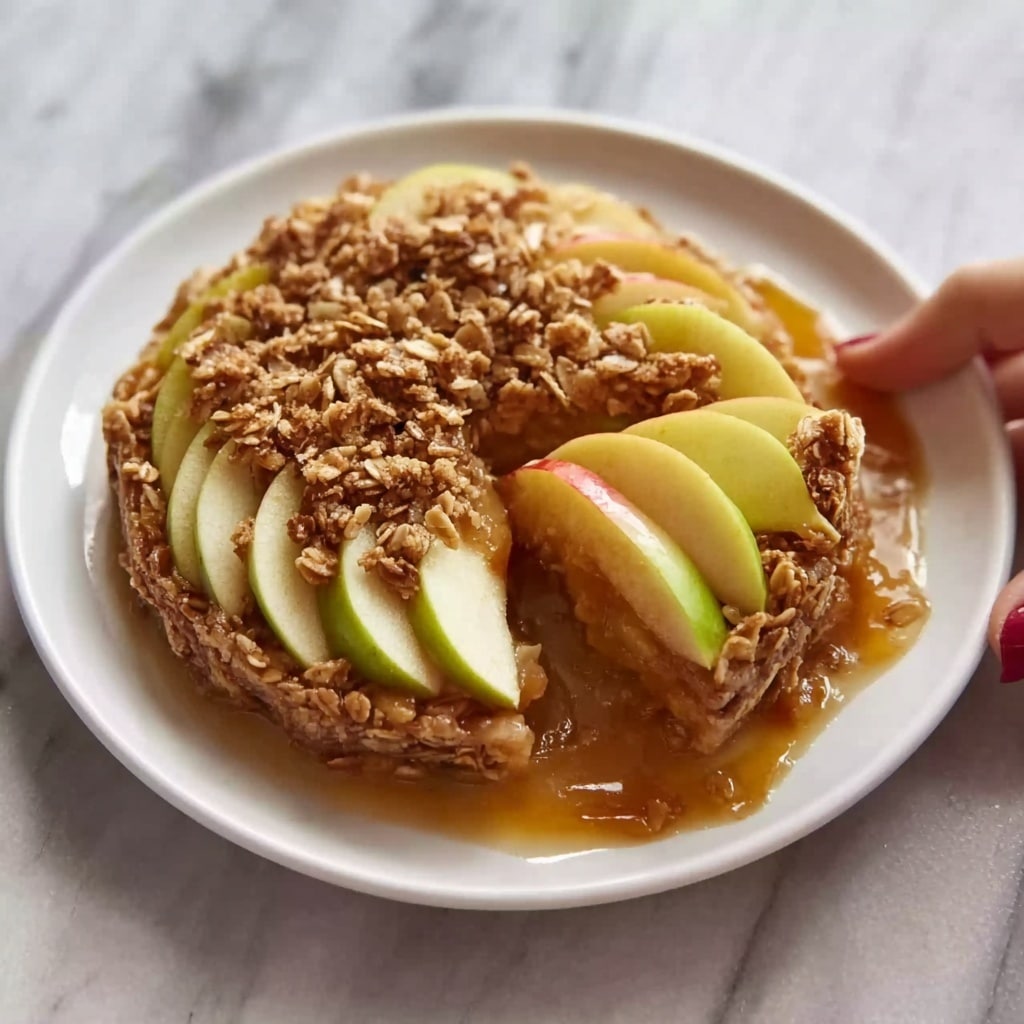 Amish-Style Apple and Cinnamon Baked Oatmeal Recipe - Recipe Image