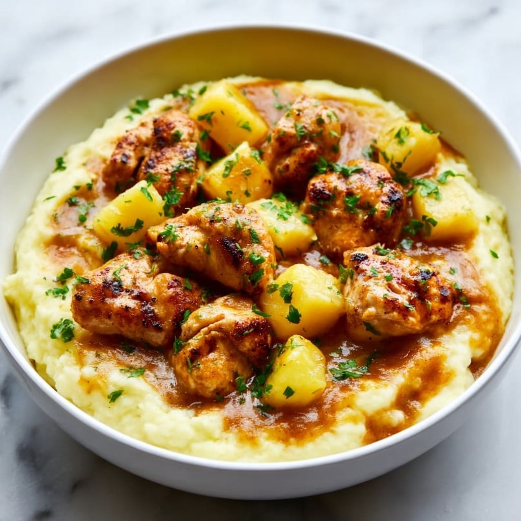 Chicken Mashed Potato Bowls: A Comforting Family Dinner Recipe - Recipe Image