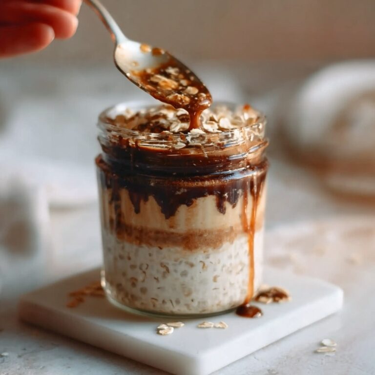 Caramel Macchiato Overnight Oats Recipe