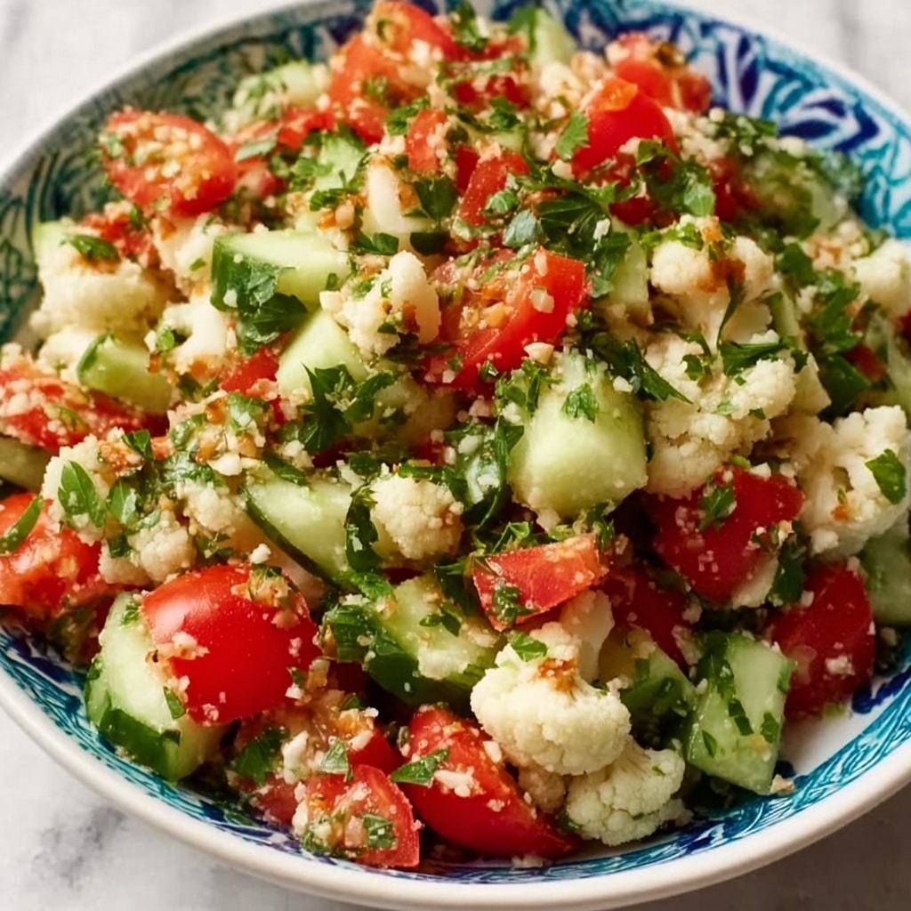 Cauliflower Rice Tabbouleh Recipe