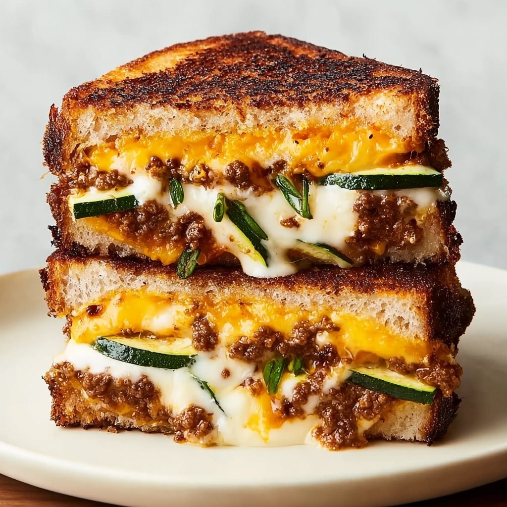 Easy, Cheesy Zucchini Melts That Will Change Your Lunch Game Recipe - Recipe Image