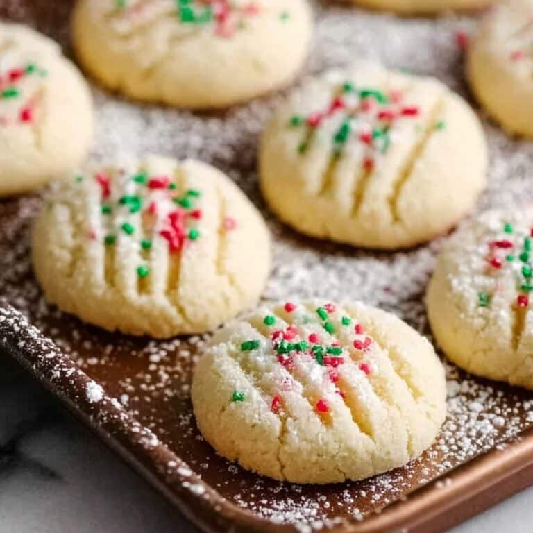 Whipped Shortbread Cookies Recipe