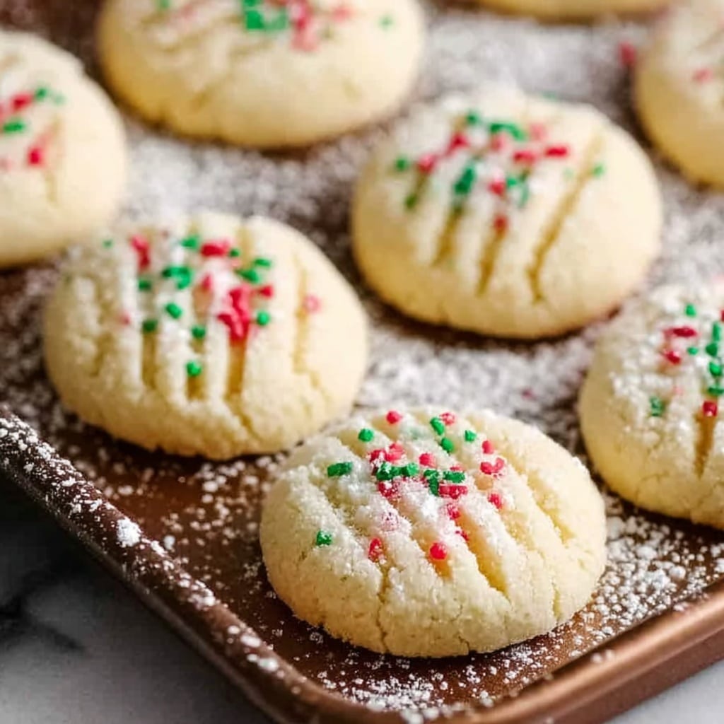 Whipped Shortbread Cookies Recipe - Recipe Image