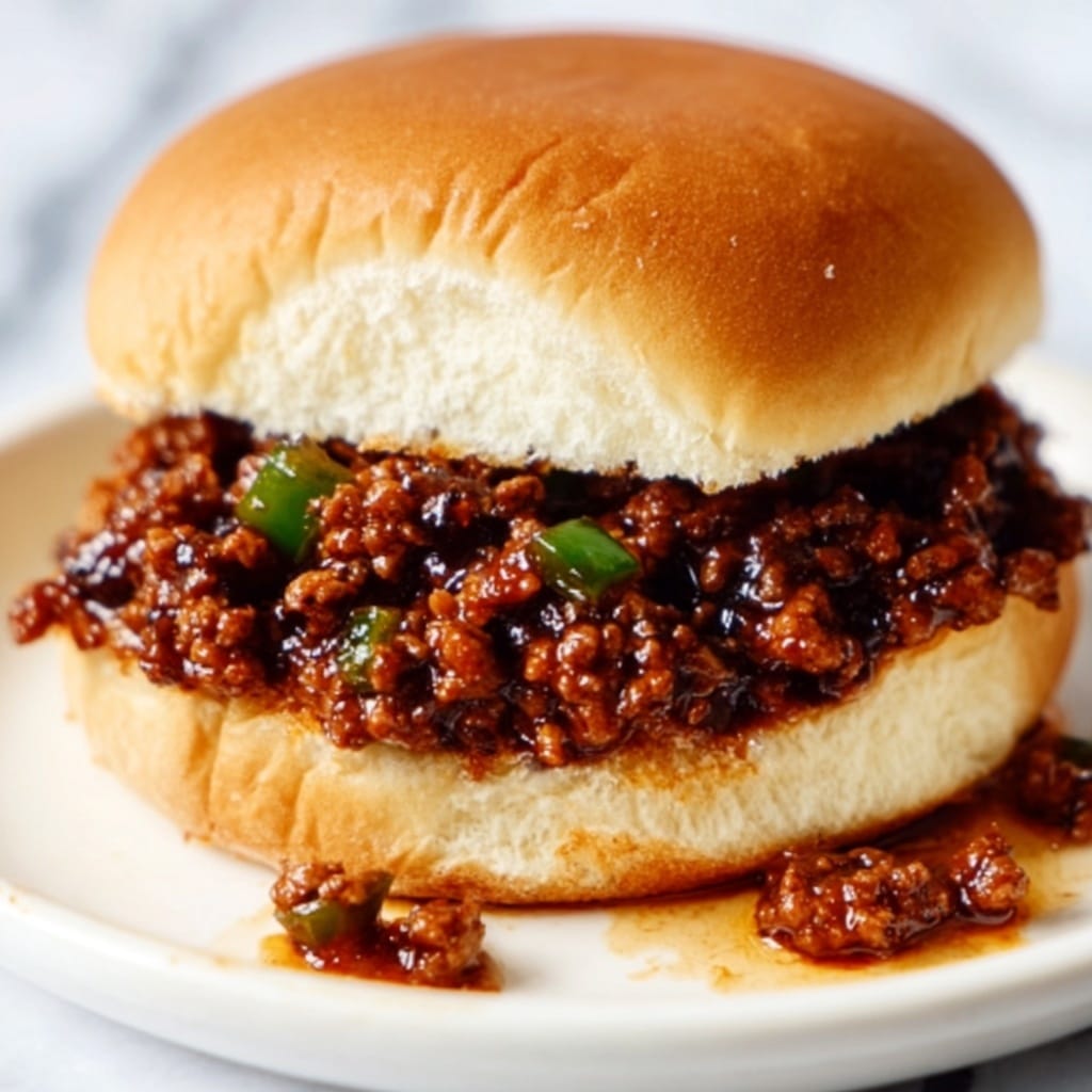 Easy Homemade Sloppy Joe Recipe