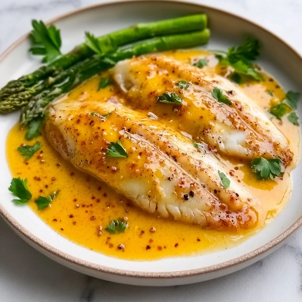 Baked Cod with Orange Beurre Blanc Recipe - Recipe Image