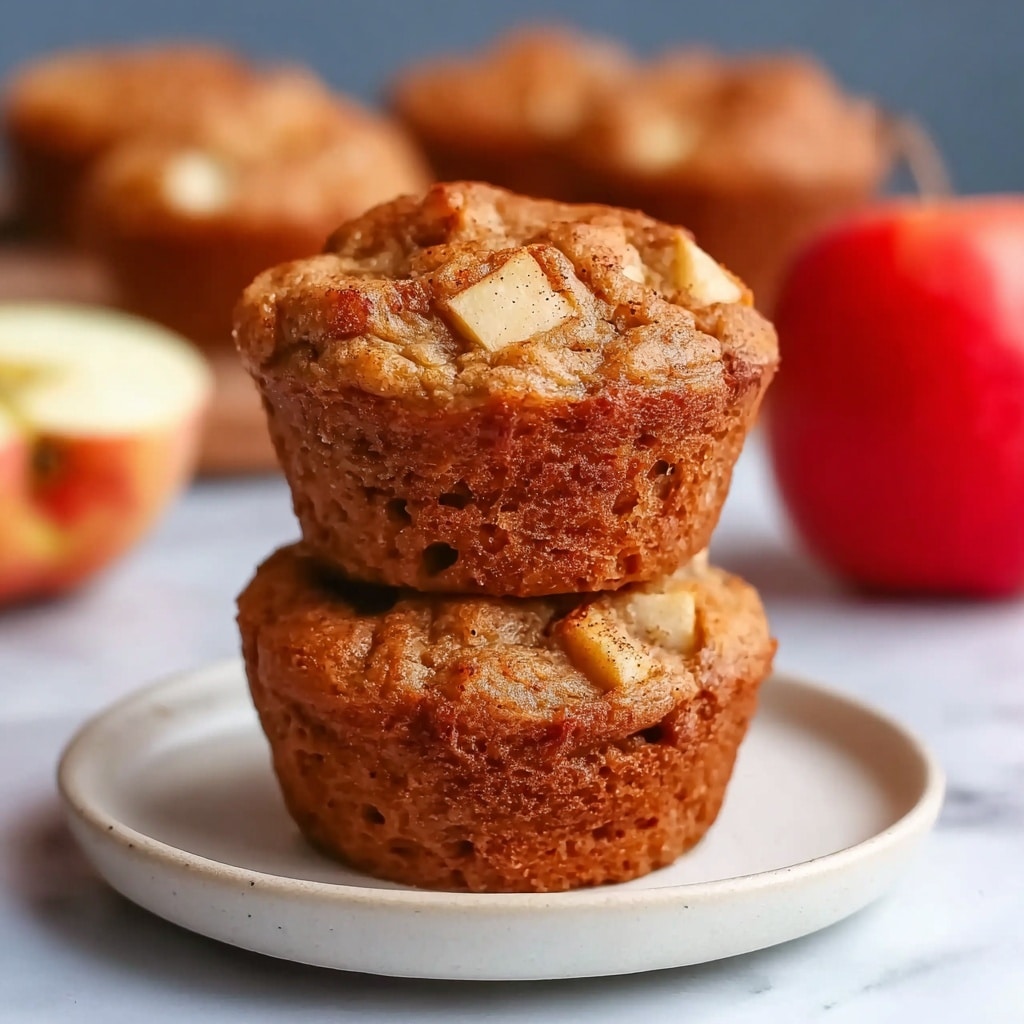 Apple Pie Protein Muffins Recipe - Recipe Image