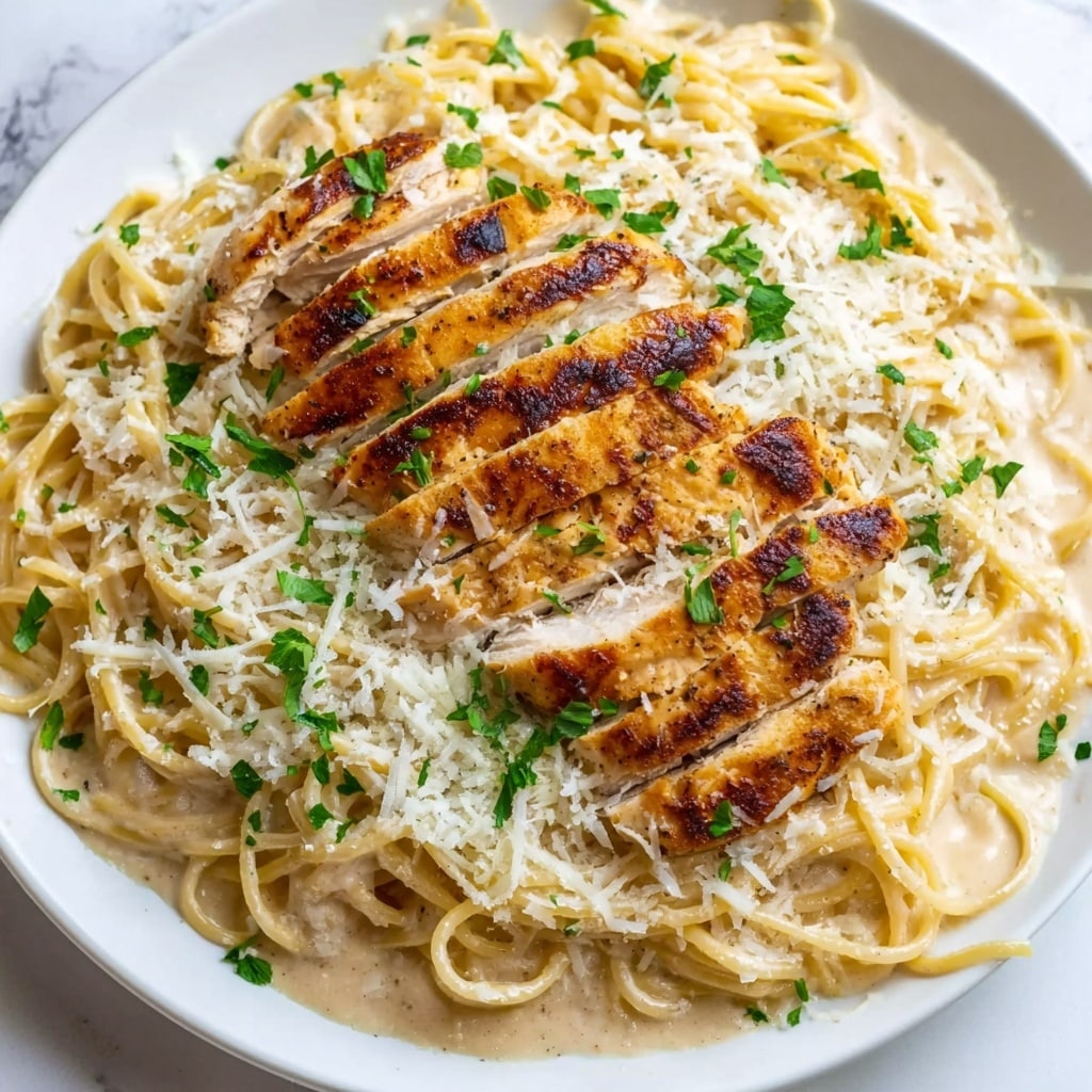 Creamy Sun-Dried Tomato and Spinach Chicken Pasta Recipe - Recipe Image