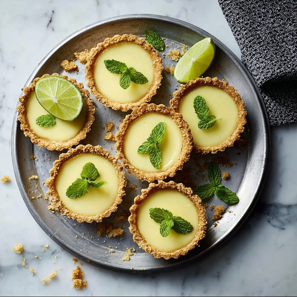 Lime, Mint and Rum Tarts: A Refreshing Twist on Dessert Recipe