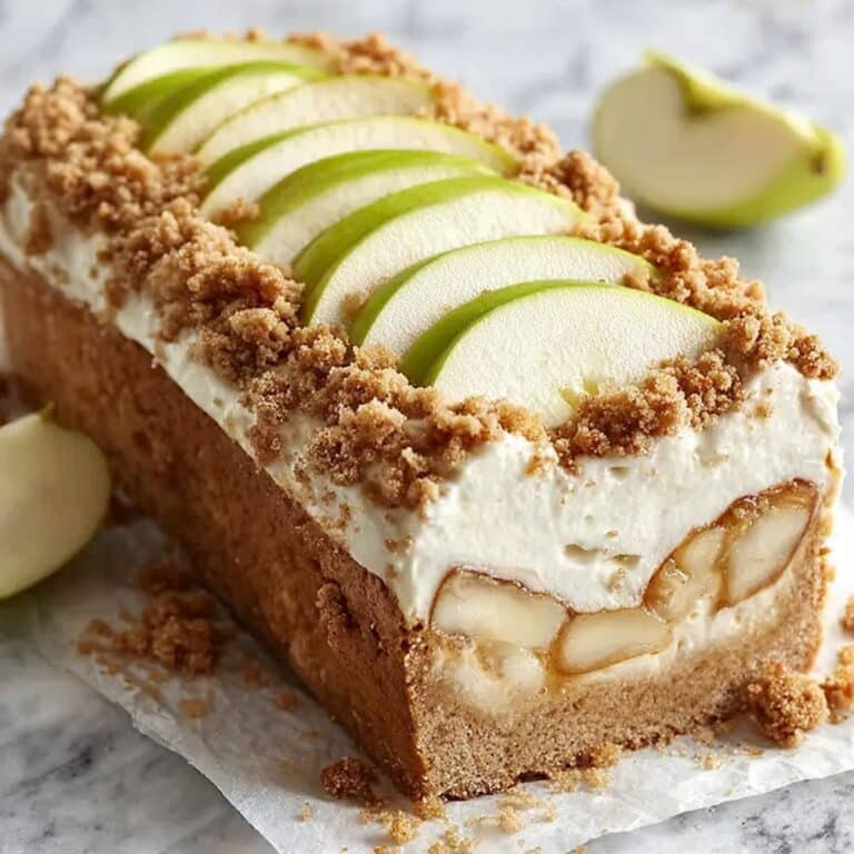 Apple Crisp Cheesecake Bread Recipe