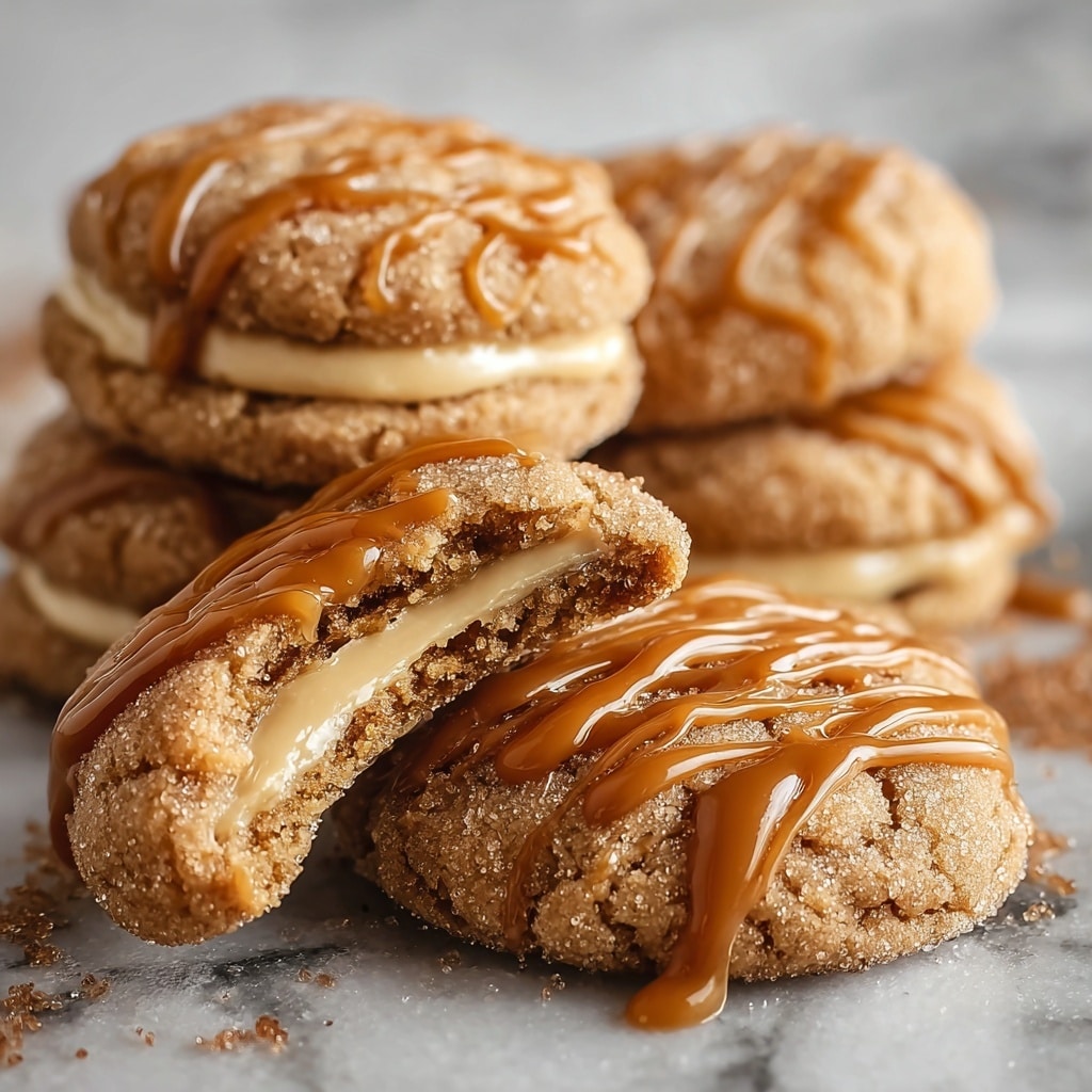 Soft Salted Caramel Cheesecake Cookies Recipe