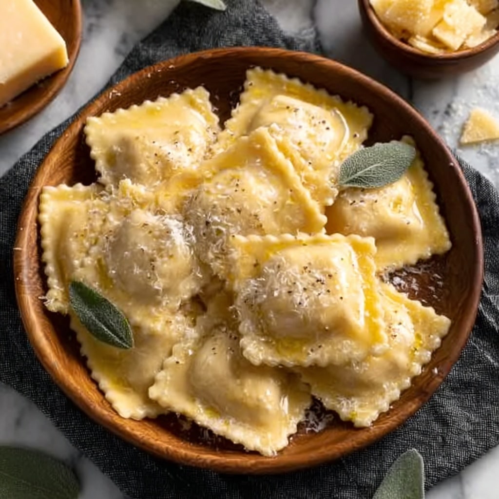 Vegan Lemon Ricotta Ravioli: An Incredible Ultimate Recipe - Recipe Image