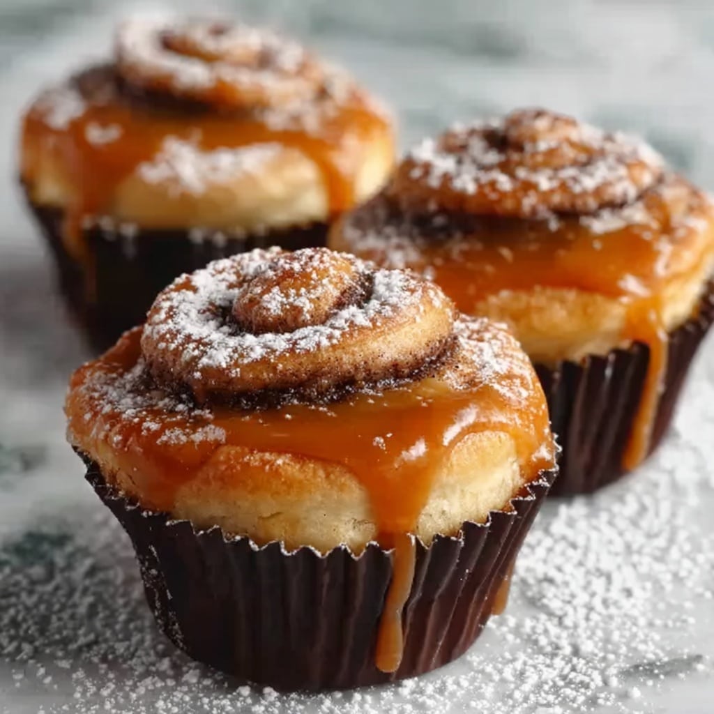 Velvety Caramel Flan Muffins Recipe - Recipe Image