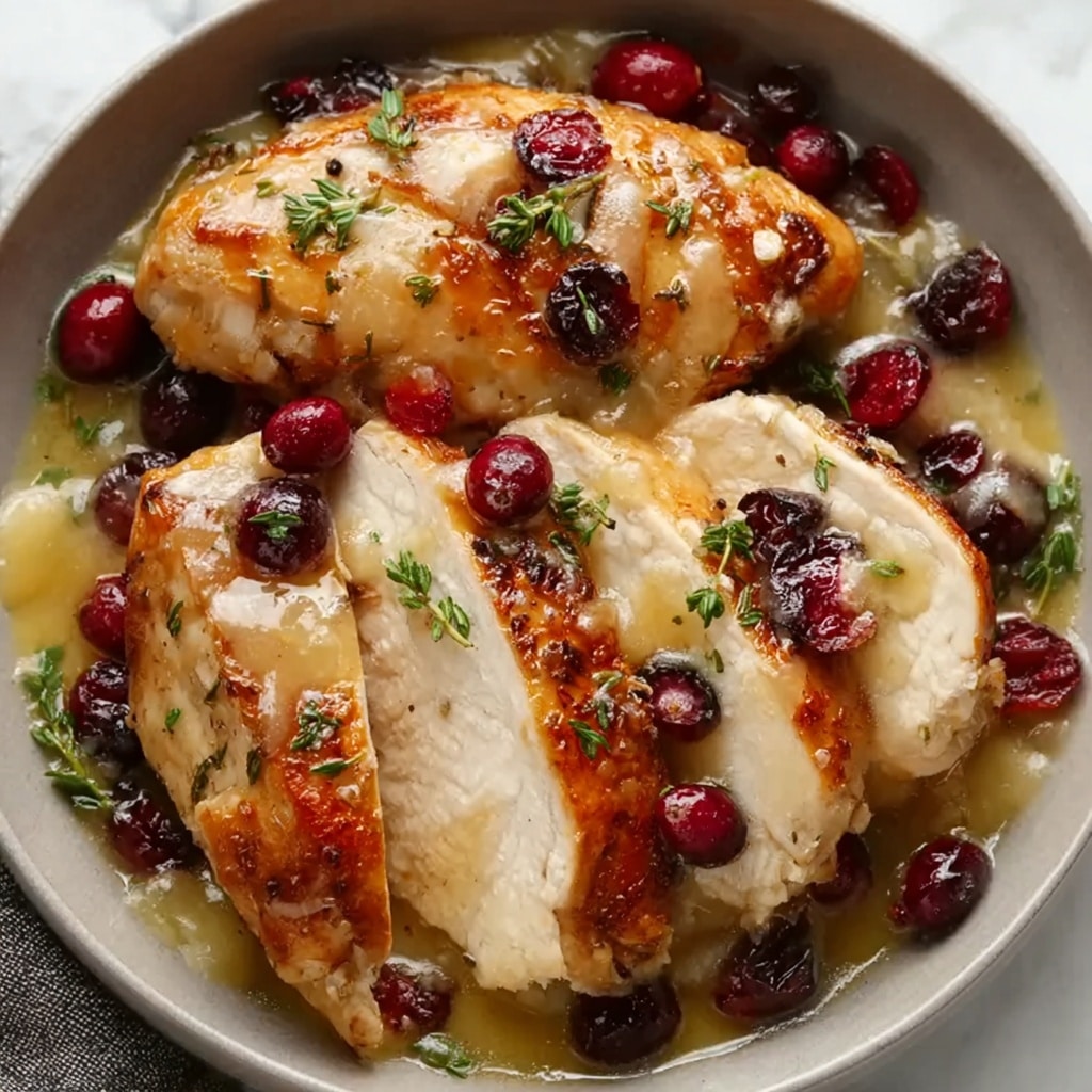 Impressive Cranberry Brie Stuffed Chicken: A Flavorful Showstopper Recipe - Recipe Image