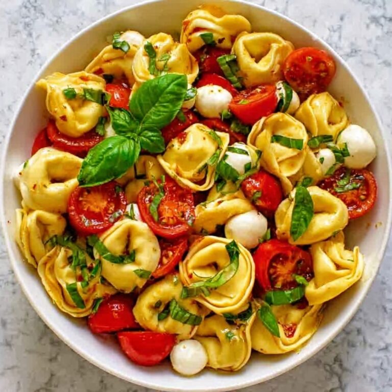 Tortellini Caprese Salad Recipe