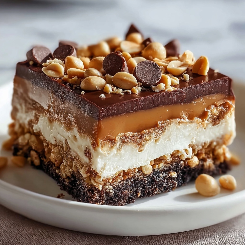 Chocolate Peanut Butter Lasagna Recipe