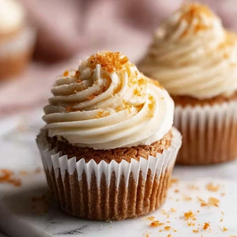 Super Moist Carrot Cake Cupcakes Recipe