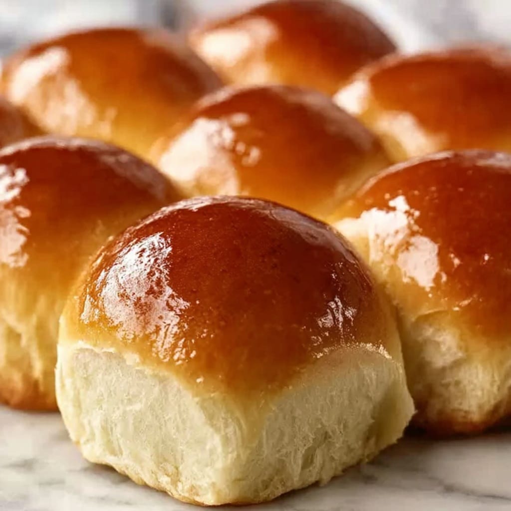 Old Fashioned Yeast Rolls Recipe - Recipe Image