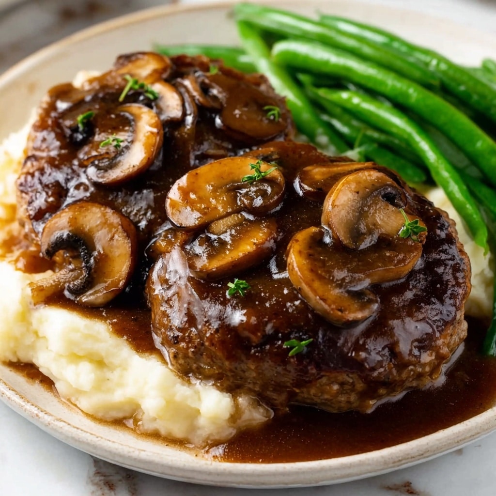 Bobby Flay Salisbury Steak Recipe - Recipe Image